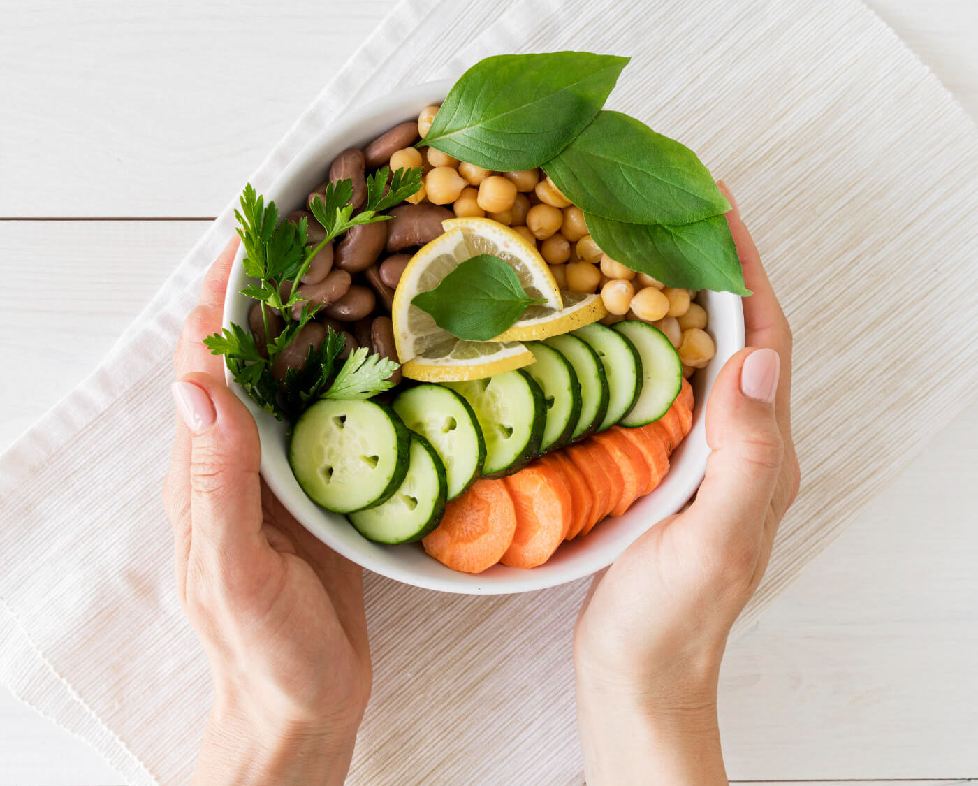 Gesundes, leckeres Essen