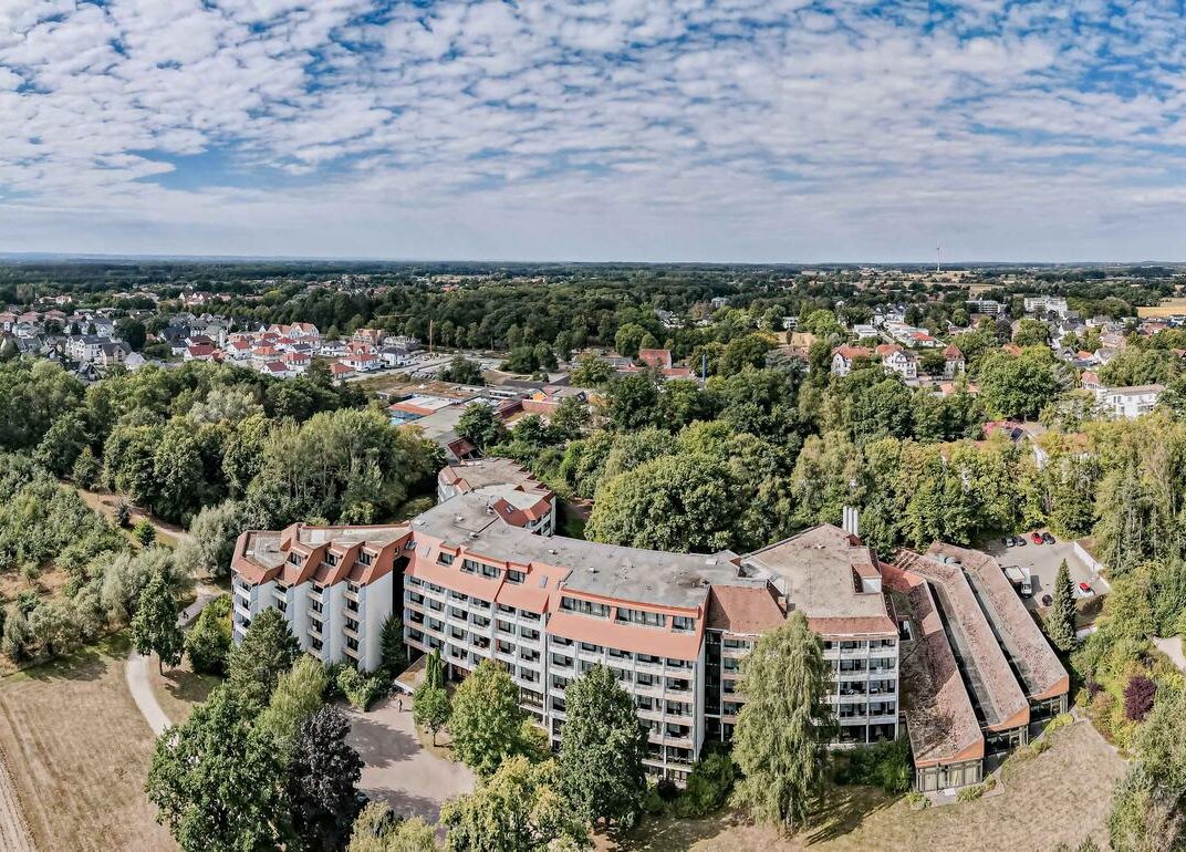Drohnenaufnahme Klinik Eichholz